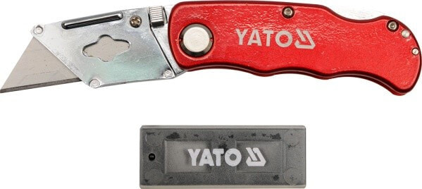 FOLDING KNIFE YATO 150mm + BLADES 7532