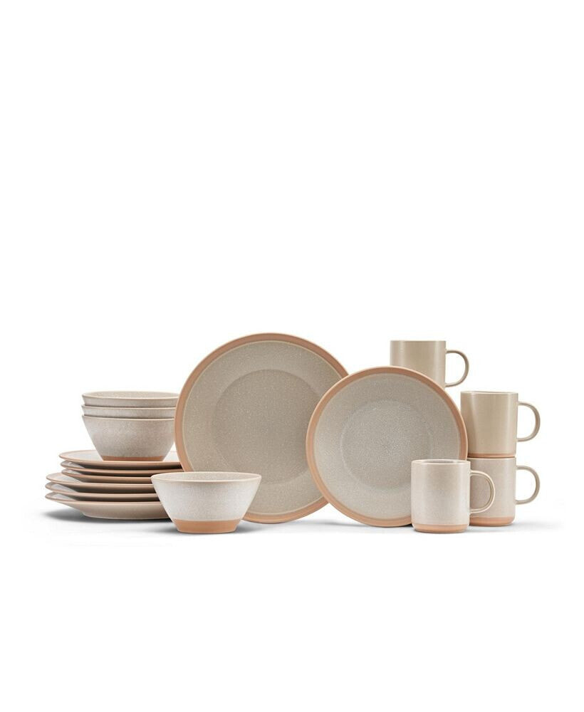 Baum tave Dinnerware 16 Piece Set, Service for 4