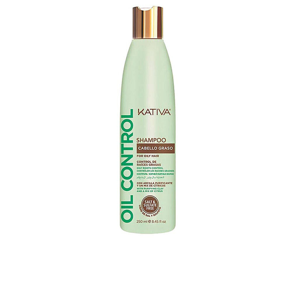 Kativa Oil Control Shampoo Себорегулирующий шампунь для жирных волос 250 мл