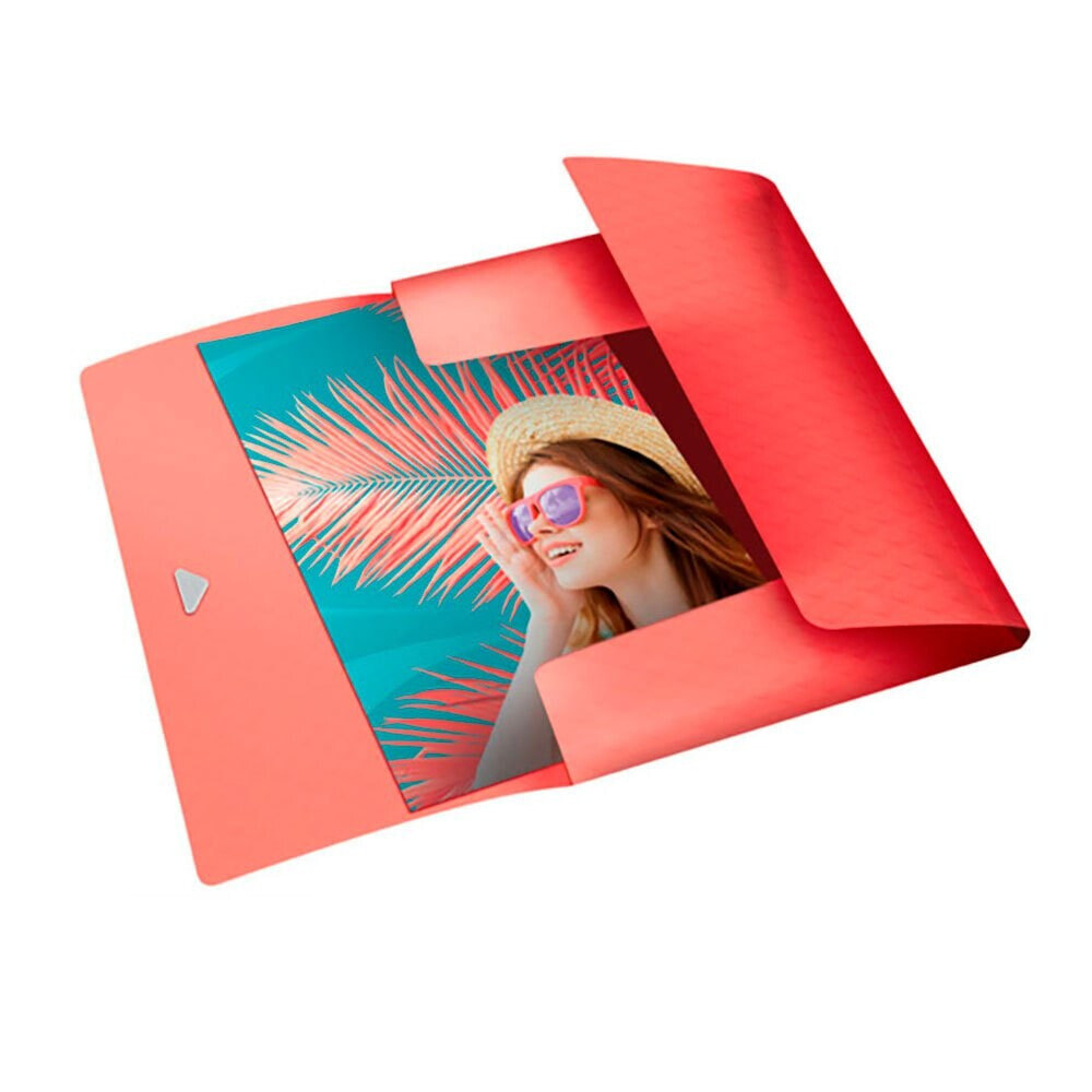 ESSELTE Colour Breeze PP A4 3 Flaps Folder
