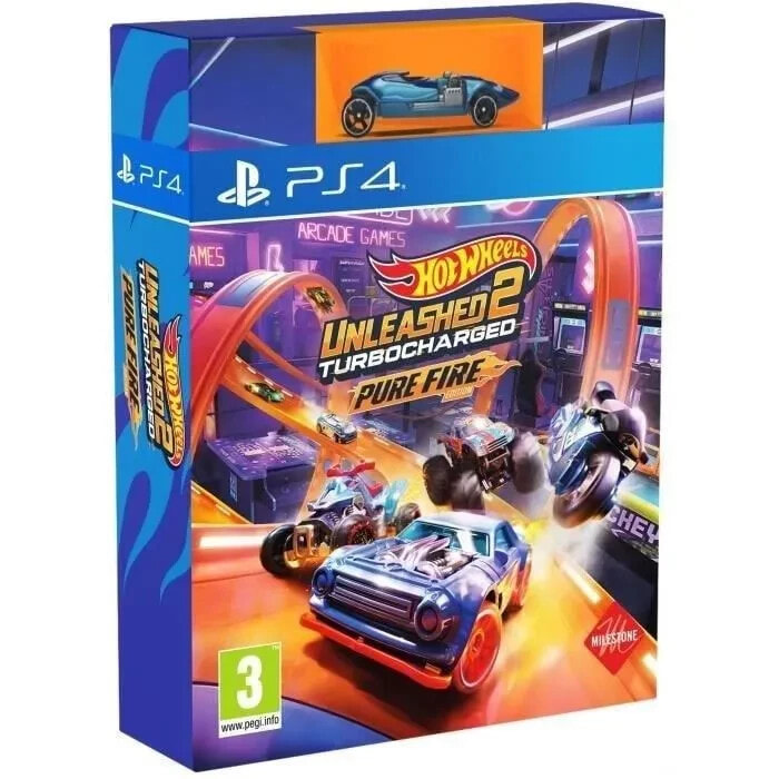Hot Wheels Unleashed 2 Turbocharged PS4-Spiel Pure Fire Edition