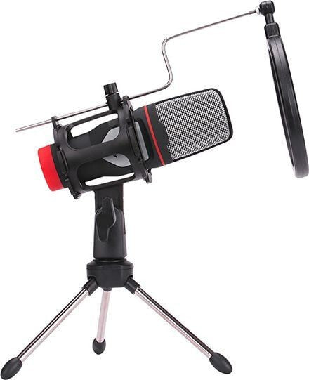 C-TECH MIC-02 микрофон Черный Настольный микрофон
