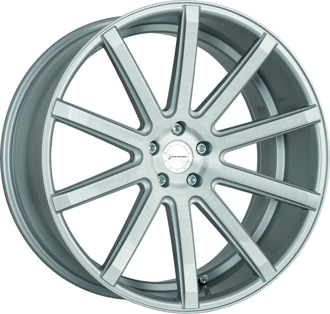 Колесный диск литой Corspeed Deville silver-brushed-surface 9x21 ET40 - LK5/108 ML73.1