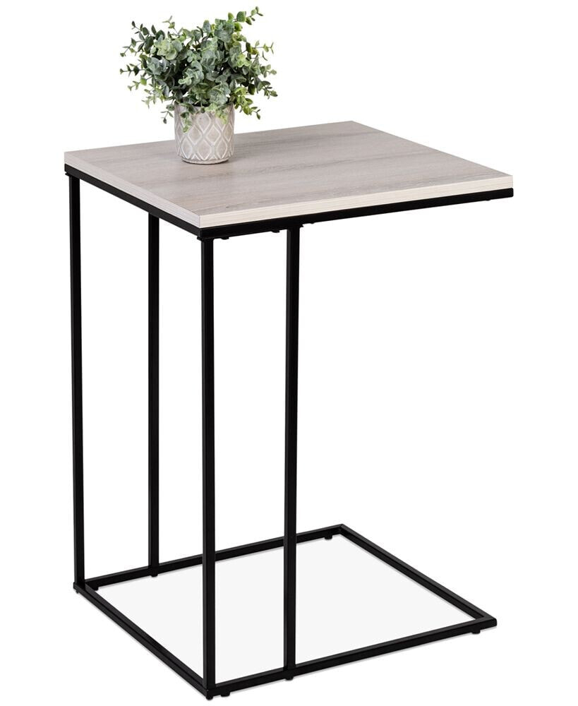 Honey Can Do square C End Table