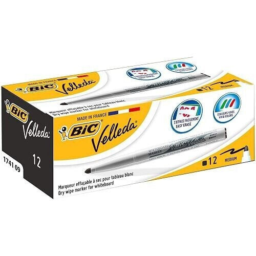 BIC Velleda Whiteboard Marker 12 Units
