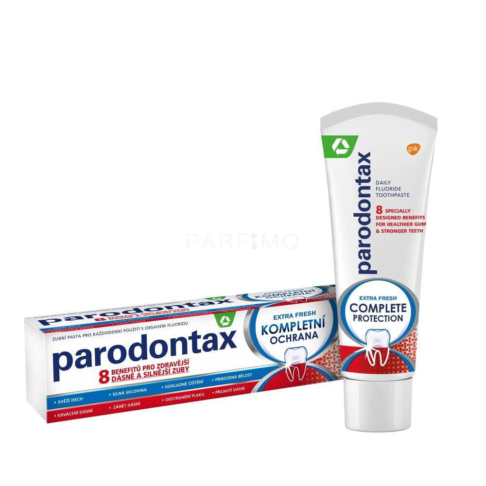 Parodontax Complete Protection Extra Fresh Trio 3x75 ml zahnpasta unisex Zahnpasta 3 x 75 ml