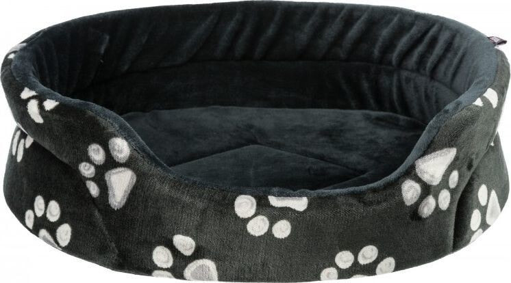 Лежак и домик для собак Trixie Jimmy, legowisko, dla psa/kota, owalne, czarne, 75x65 cm