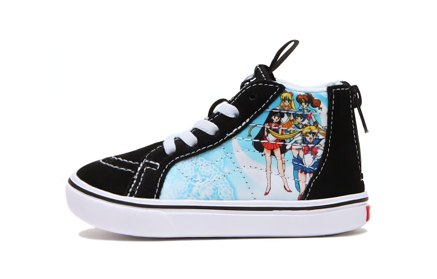 Vans Sk8 Sailor Moon X -Hi Zip ComfyCush Toddler 'Pretty Guardian'