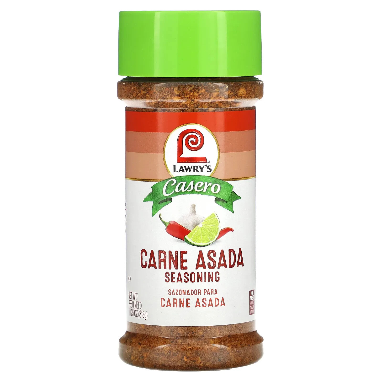 Casero, Carne Asada Seasoning, 11.25 oz (318 g)