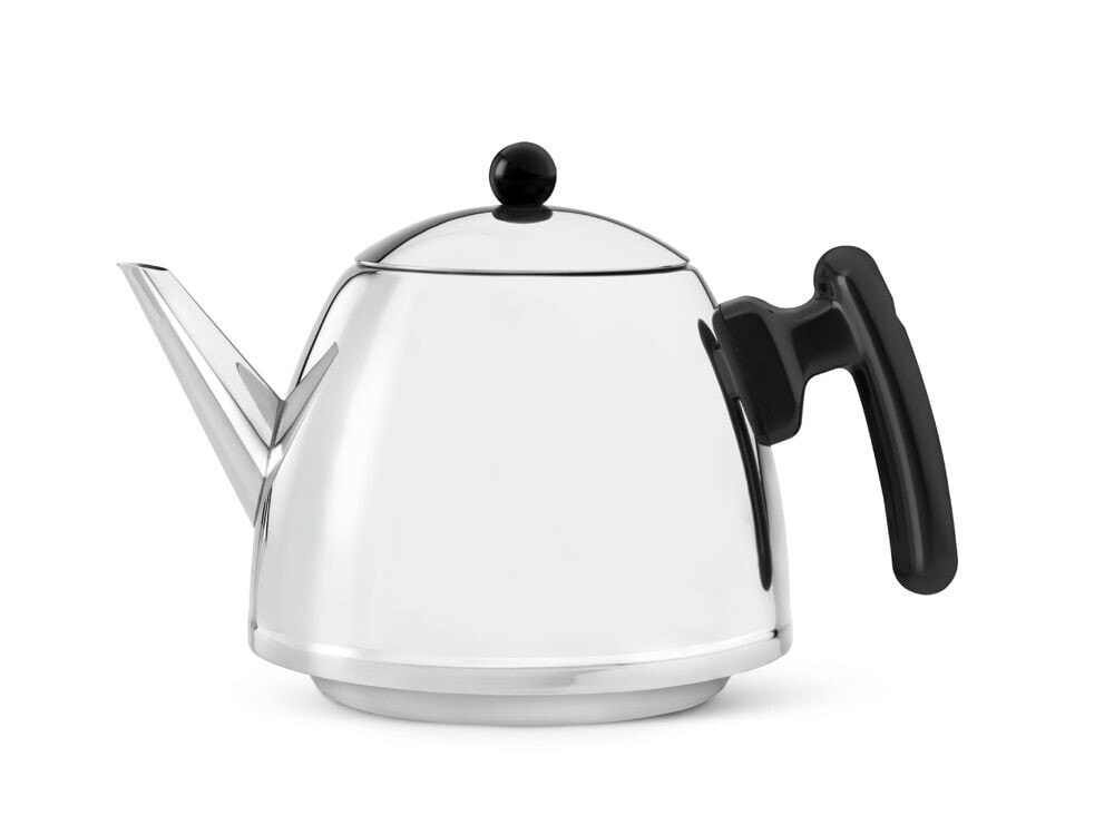 Bredemeijer Group Bredemeijer Duet Classic - Single teapot - 1200 ml - Black - Silver - Metal - 155 mm - 237 mm