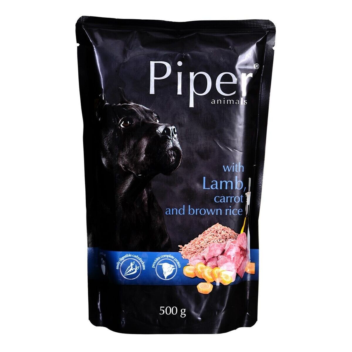 Wet food Dolina Noteci Piper Animals Lamb Rice Carrot 500 g