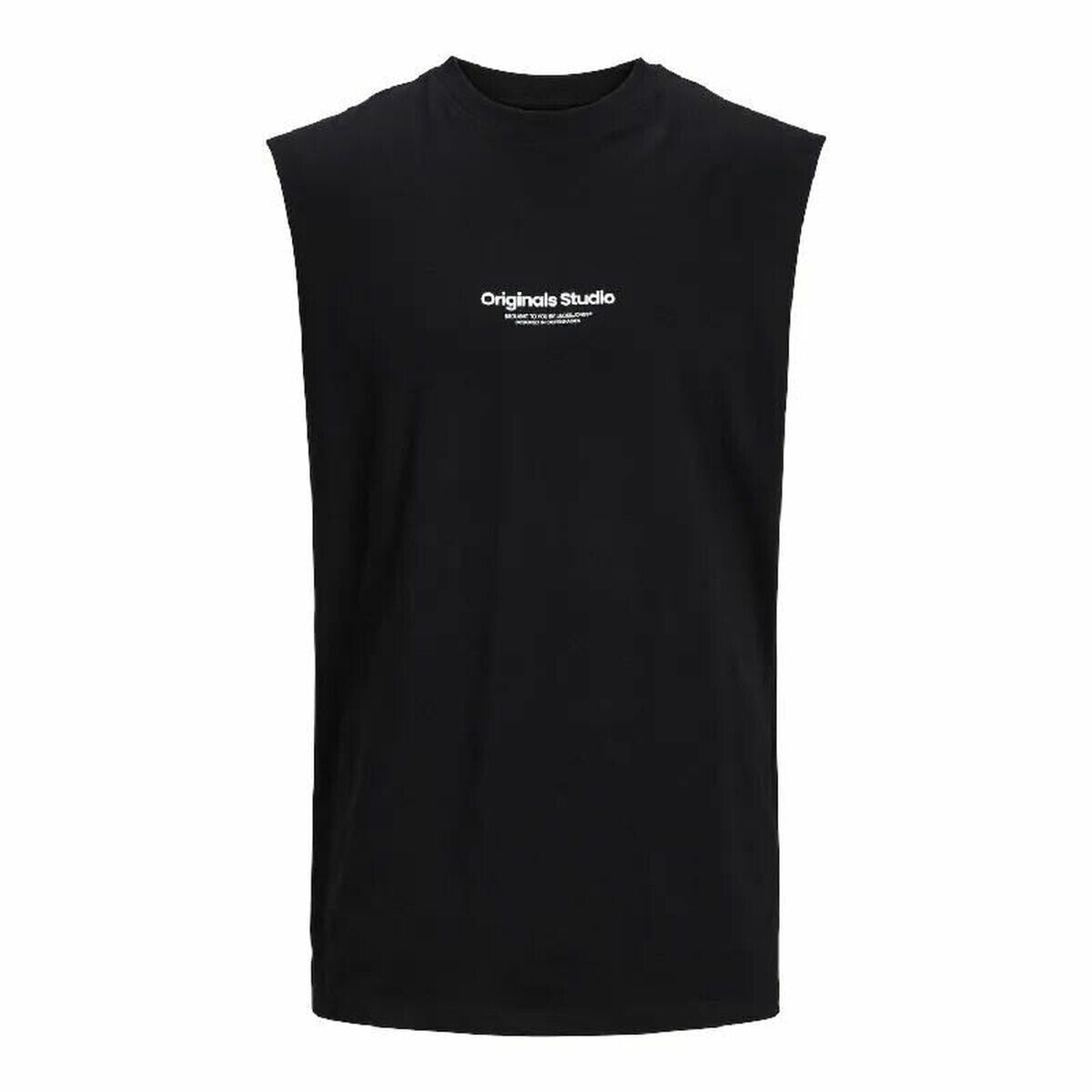 Men's Sleeveless T-shirt Jack & Jones Jovesterbro Black