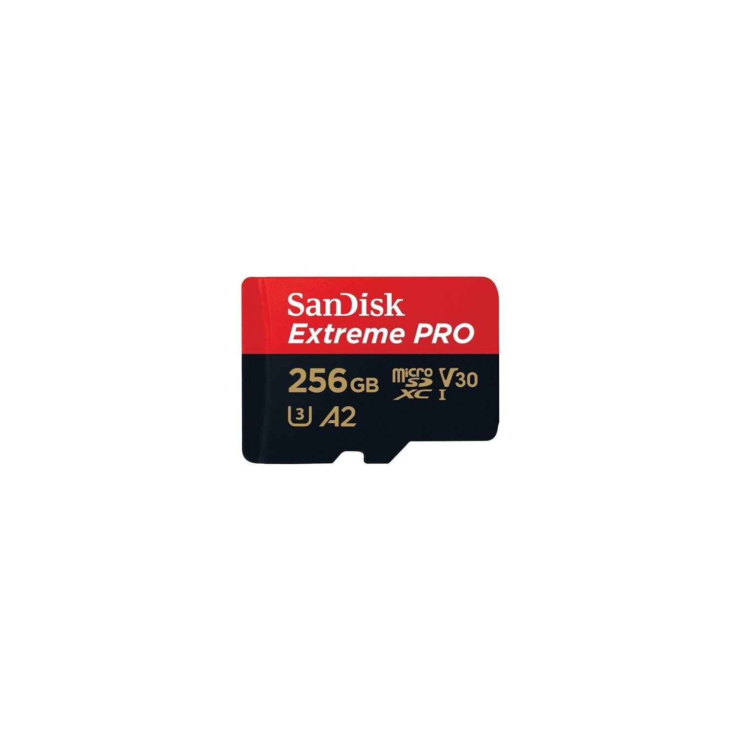 Sandisk Extreme Pro Microsdxc 256GB + Sd Adapter + Rescuepro Deluxe 170MB/S A2 C10 V30 Uhs-I U3