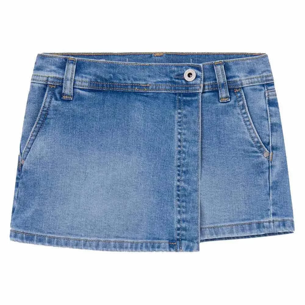 PEPE JEANS A-Line Skort Fit Denim Shorts