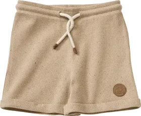 Anouk Shorts mit Waffelstruktur, beige, Gr. 98, 1 St