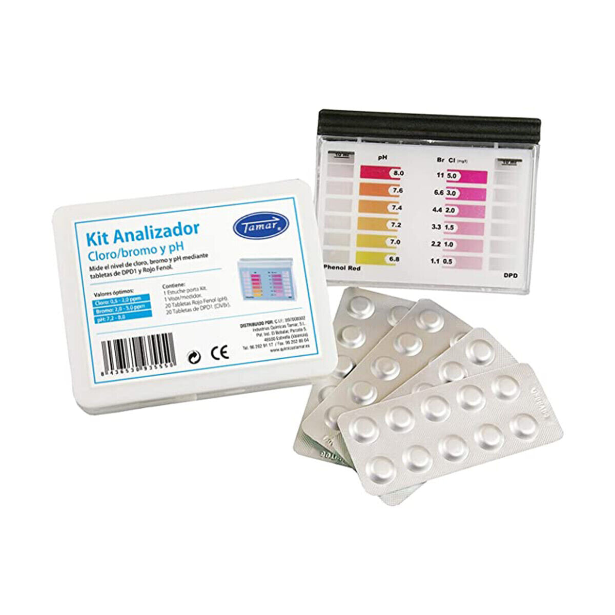 Accessories Set Tamar dpd1 1175600000 pH test