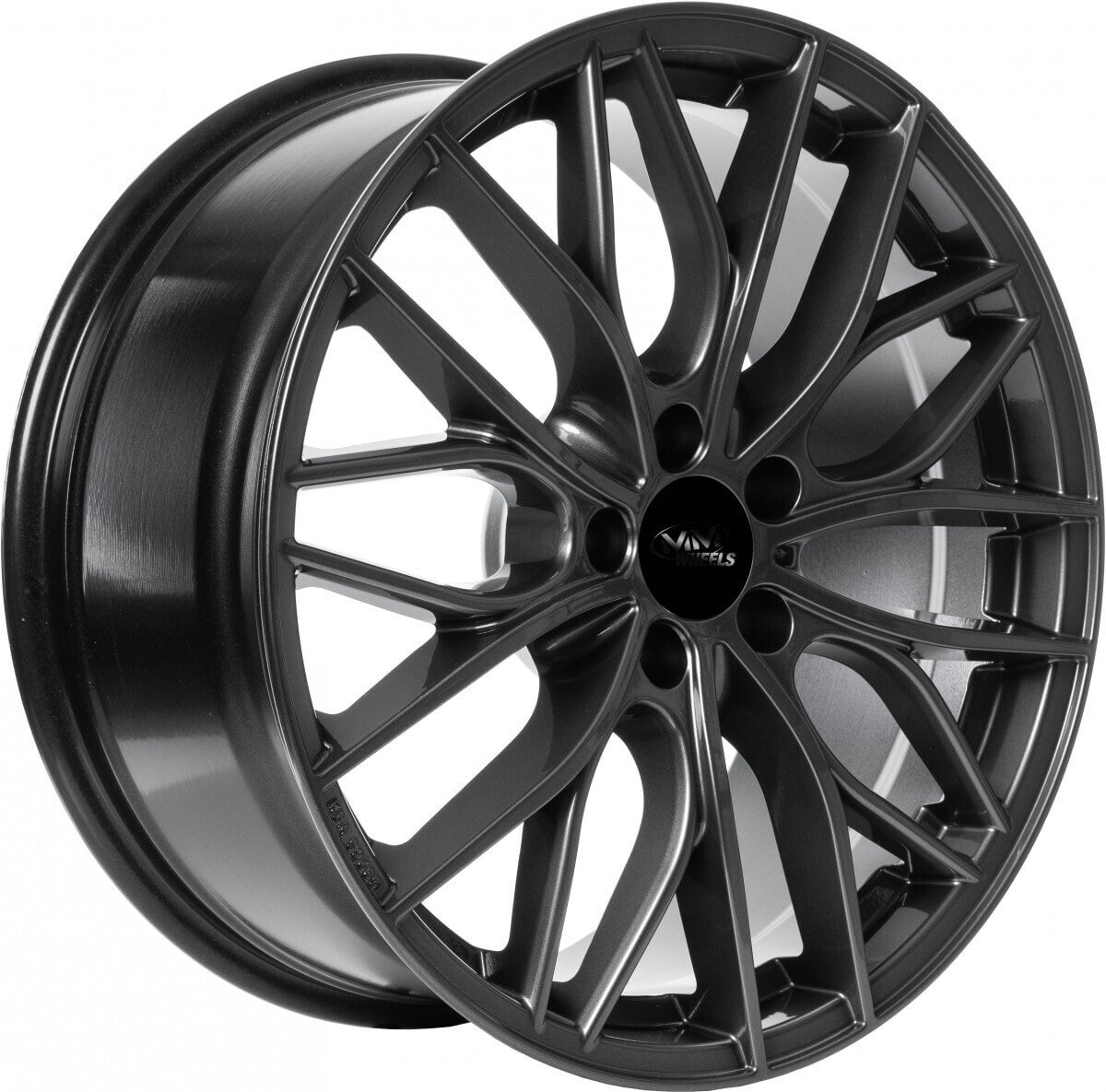 Колесный диск литой MM Wheels MM01 grau glanz 8x18 ET45 - LK5/112 ML66.6