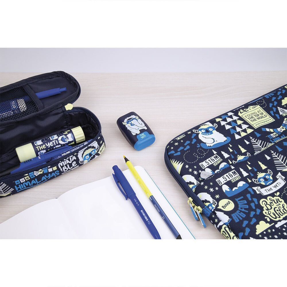 MILAN Display Box 16 Erasers With Pencil Sharpener Compact The Yeti