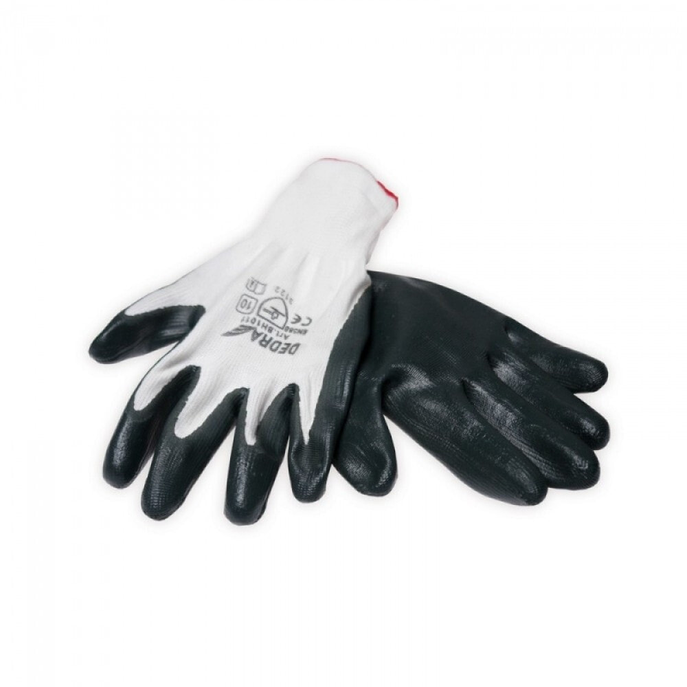 Dedra CE polyester protective gloves - BH1011