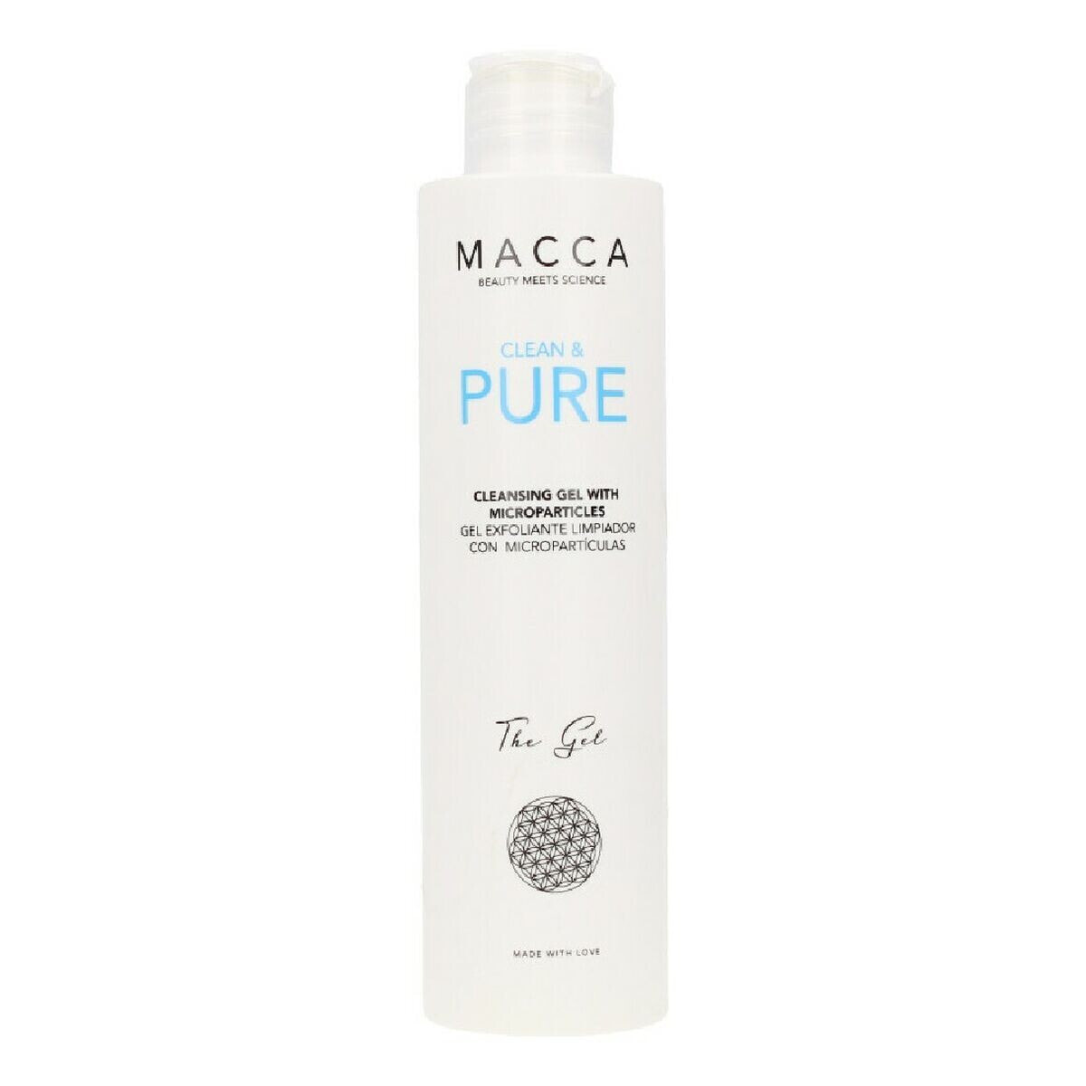 Отшелушивающий гель для лица Clean & Pure Macca Clean Pure Успокаивающее средство 200 ml