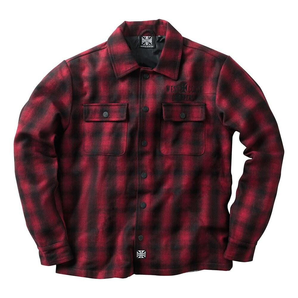 WEST COAST CHOPPERS Wool Lined Plaid Jacket