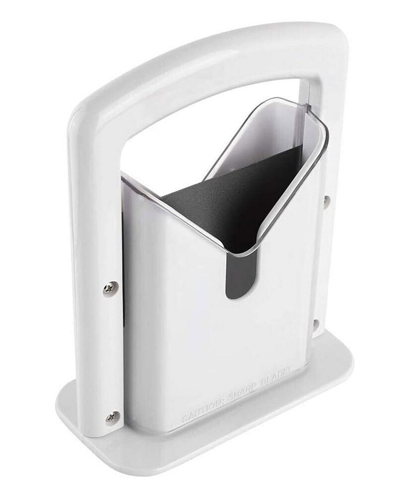 Guillotine Style Bagel Slicer with Safety Shield