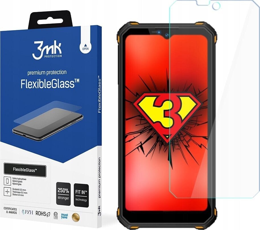 3MK 3mk hybridní sklo FlexibleGlass pro Oukitel WP15