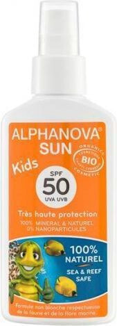 Alphanova Sun Kids  Bio SPF50  Солнцезащитный спрей