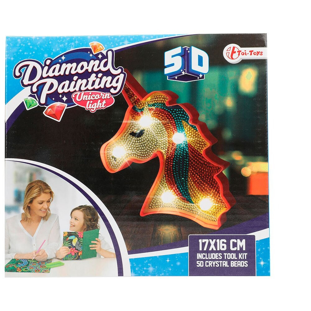 TOITOYS Diamond Painting Unicorn Lamp Creation