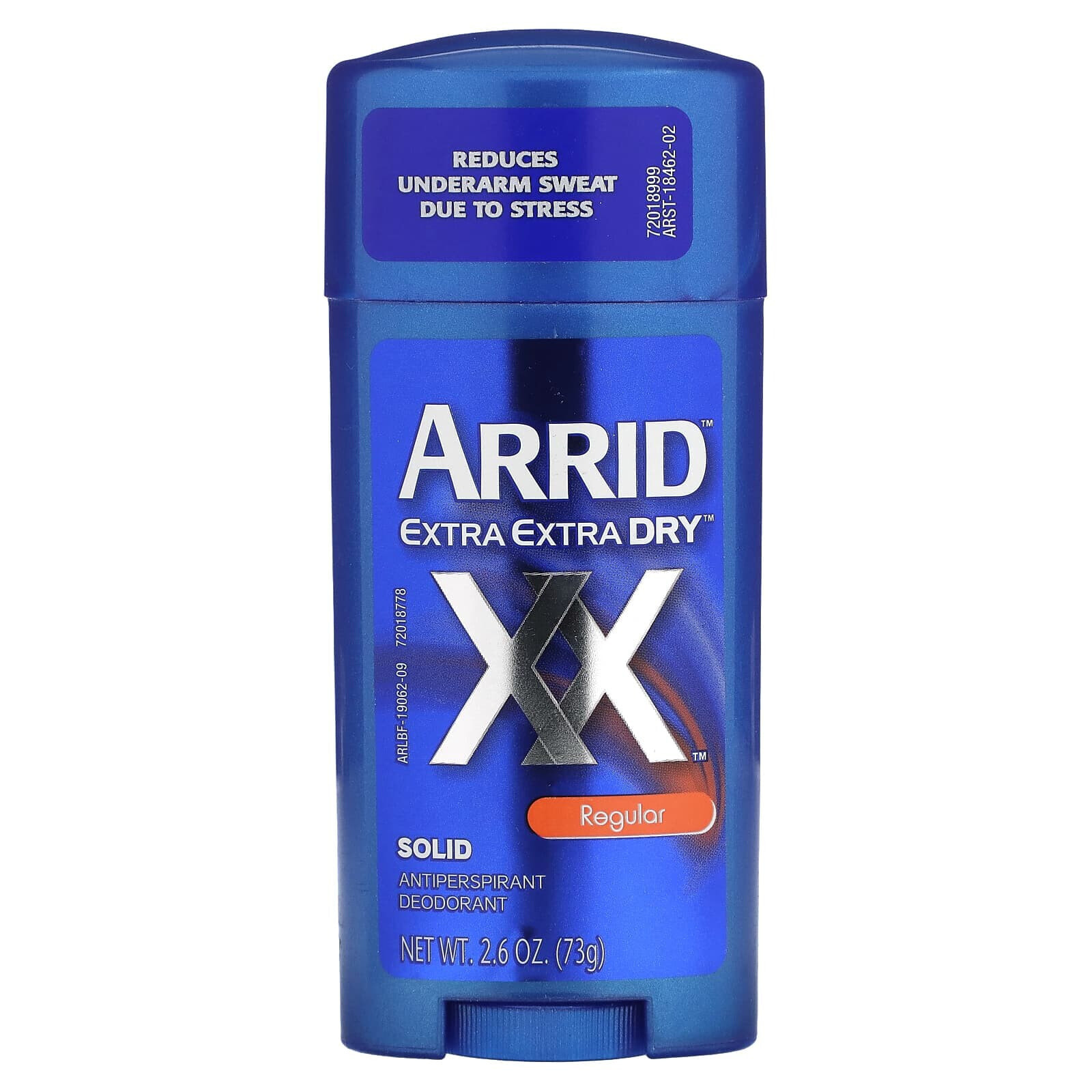 Extra Extra Dry XX, Solid Antiperspirant Deodorant, Regular, 2.6 oz (73 g)