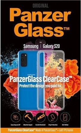 чехол прозрачный Samsung Galaxy S20 PanzerGlass