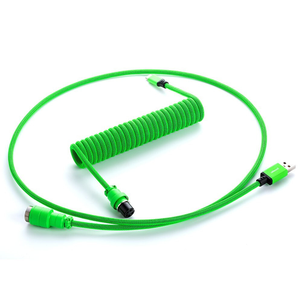Компьютерный разъем или переходник Cablemod CM-PKCA-CLGALG-KLG150KLG-R. Cable length: 1.5 m, Connector 1: USB A, Connector 2: USB C, Product colour: Green