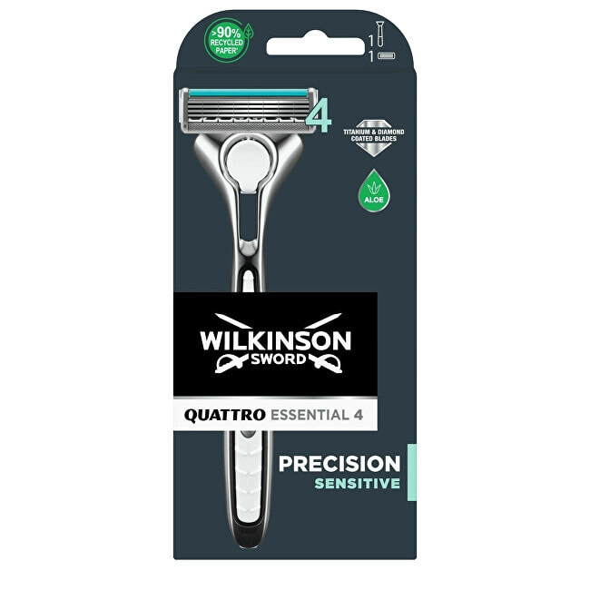 Мужская бритва или лезвия Wilkinson Sword Shaver for men Quattro Titanium Sensitive