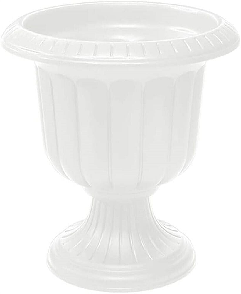 Novelty (#38192) Classic Urn Garden Pot/Planter, Plastic, White 19