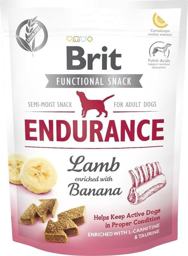 Лакомство для собак Brit Care dog functional snack endurance lamb 150g