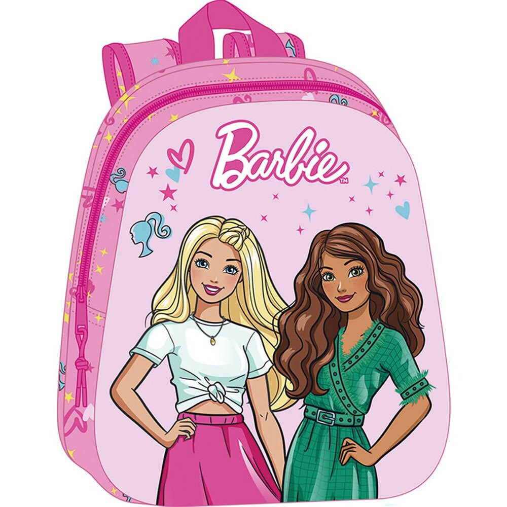 SAFTA 3D Barbie Backpack