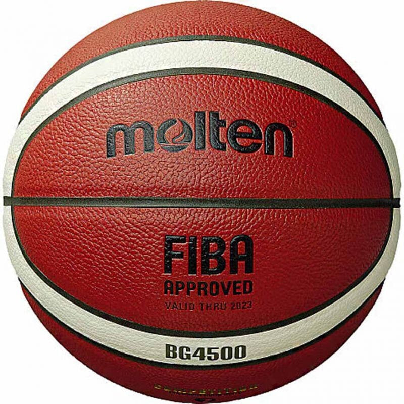 Мяч баскетбольный Molten BG4500 Для помещений Коричневый, Белый 994500