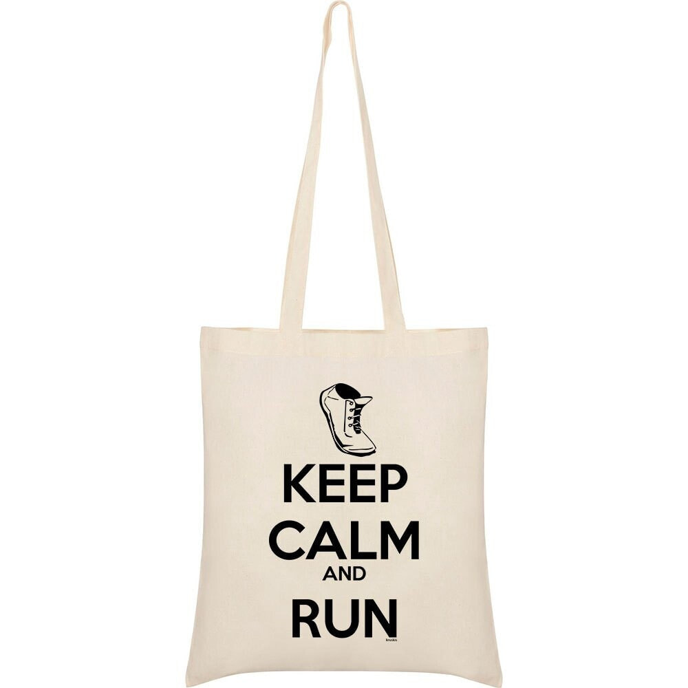 KRUSKIS Keep Calm And Run Tote Bag