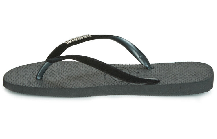 Havaianas 哈唯纳 舒适时尚人字拖鞋 女款 黑色 / Тапочки Havaianas 4140265-0090