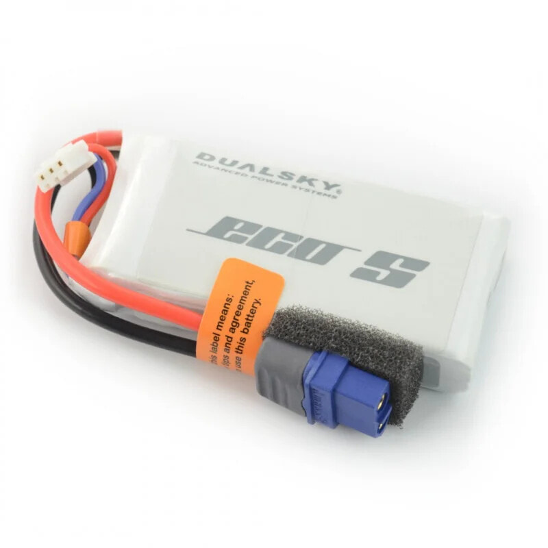 Li-Pol Dualsky 1300mAh 25C 7.4V Pack