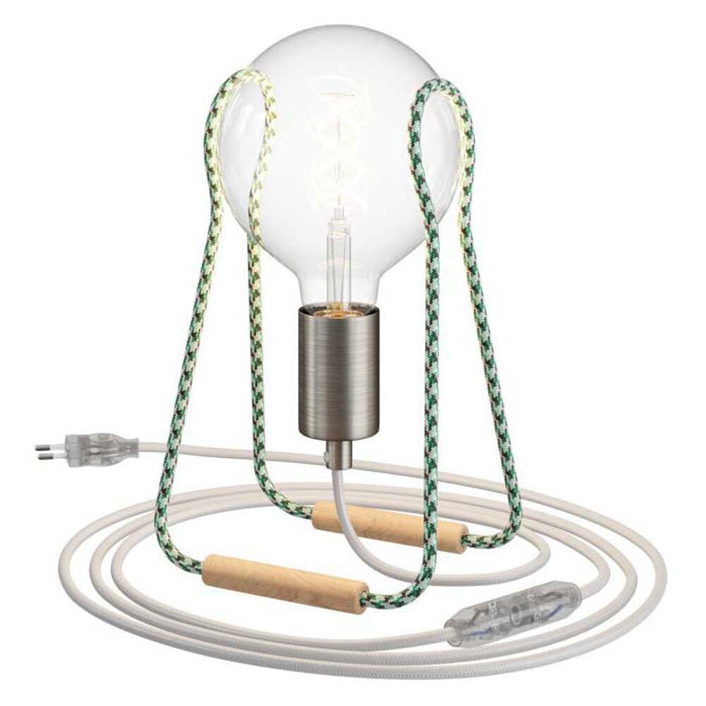 CREATIVE CABLES Taché Metal Lamp With Light Bulb