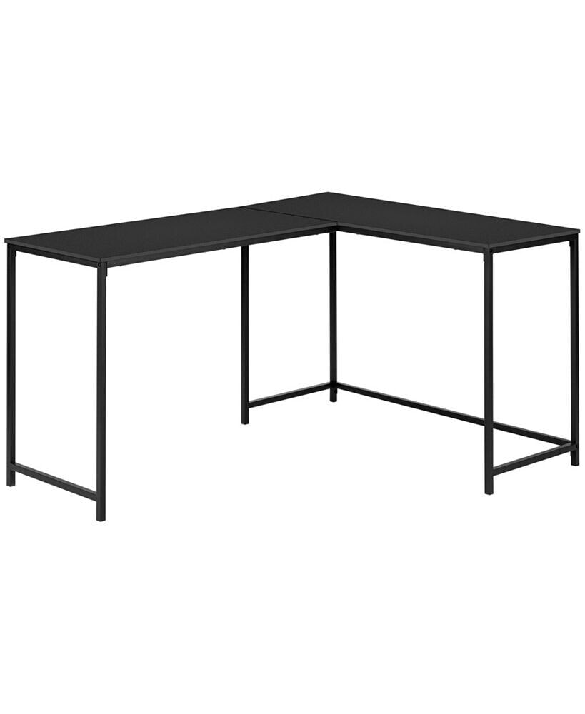 Monarch Specialties l-Shaped Desk with Ample Work Space