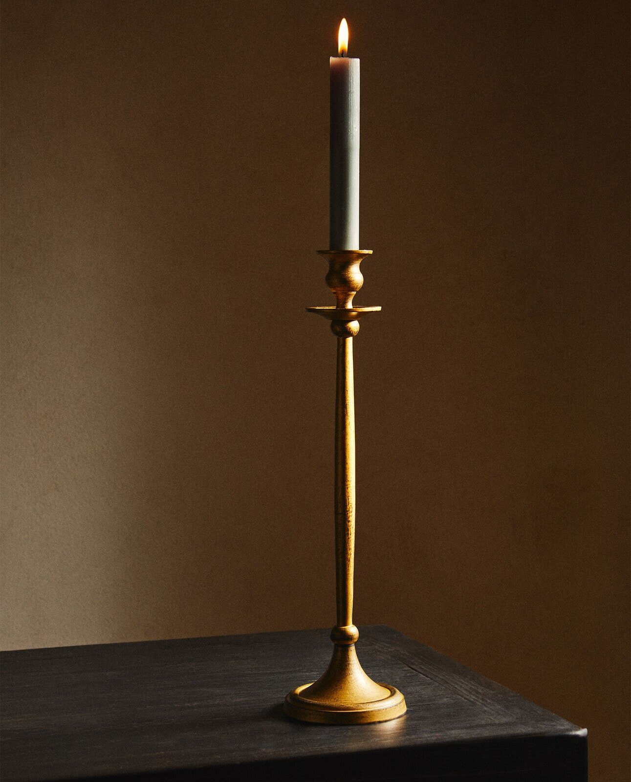 Gold candlestick