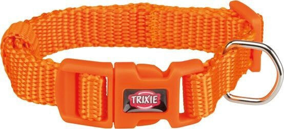 Trixie Collar Premium, papaya color. XXS – XS 15–25 cm / 10 mm