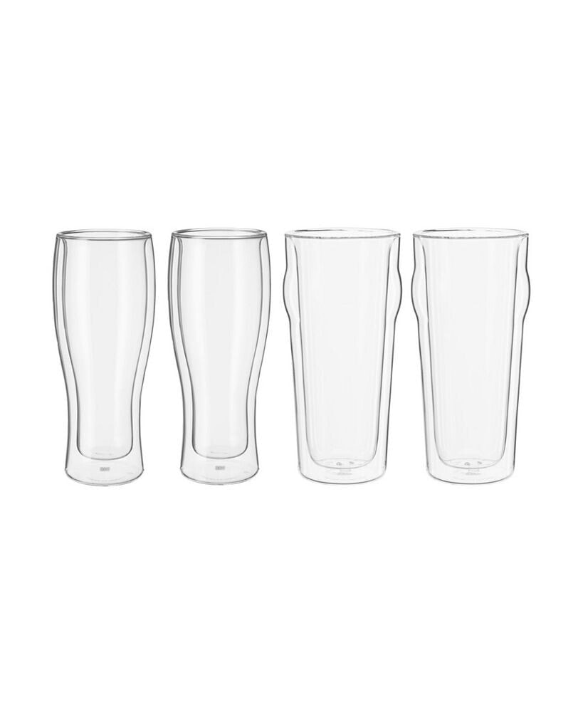J.A. Henckels zwilling Sorrento Beer Glasses, Set of 4