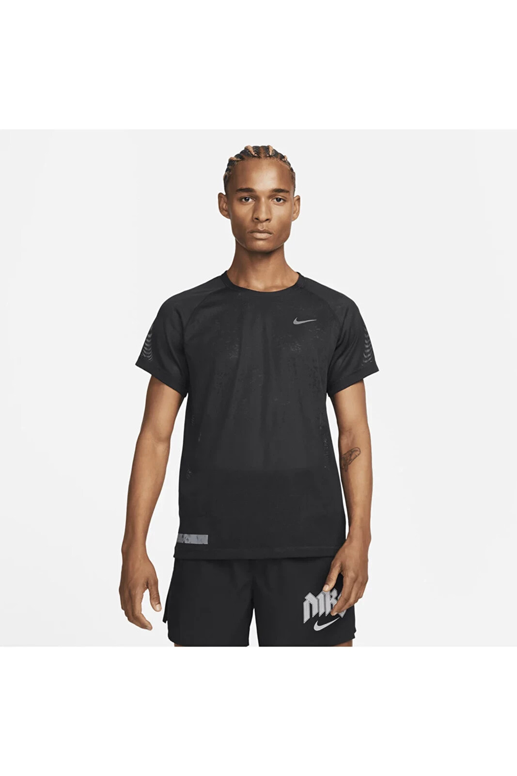 Dri-Fit ADV Run Division TechKnit FW23 Running Short-Sleeve Erkek T-shirt