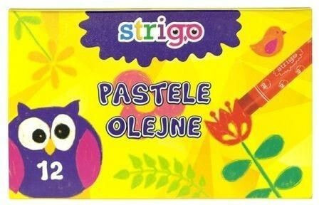 Strigo Pastele olejne 12 kolorów STRIGO