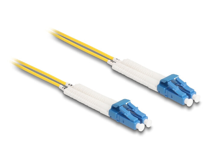 88068 - LWL Kabel LC Duplex Singlemode OS2 winkelbar 0.5 m - Cable - Monomode fiber
