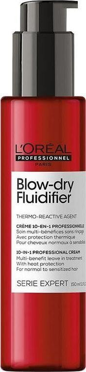 Средство для защиты волос от солнца L'OREAL PROFESSIONNEL L’Oreal Professionnel Krem Serie Expert Blow-Dry Fluidifier 150ml