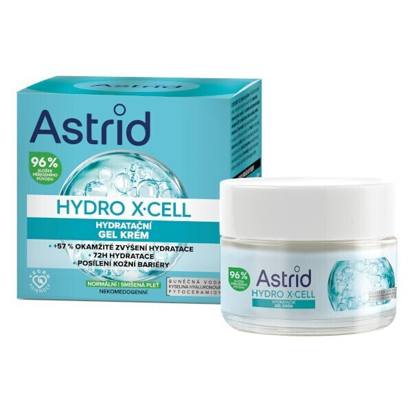 Hydrating gel cream for normal to mixed skin Hydro X-Cell 50 ml
